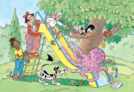 De Gladde Glijbaan Jan van Haasteren Junior