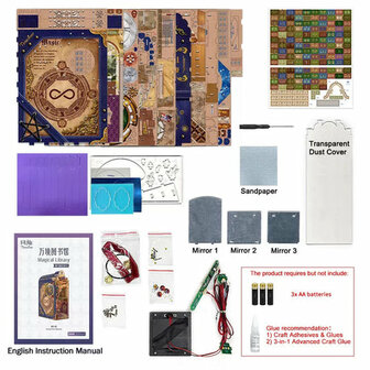 DIY Book Nook, Magical Library Bookend