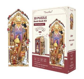 DIY Book Nook, Beast and Beauty