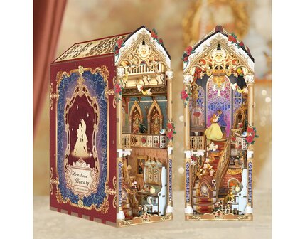 DIY Book Nook, Beast and Beauty