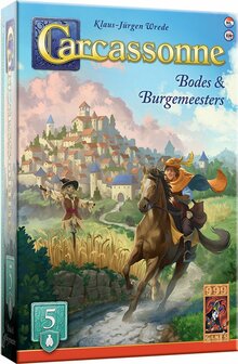 Carcassonne: Bodes &amp; Burgemeesters Uitbreiding 5 