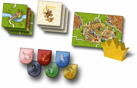 Carcassonne: Toernooien &amp; Emblemen Uitbreiding 6 