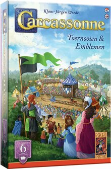 Carcassonne: Toernooien &amp; Emblemen Uitbreiding 6 