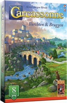 Carcassonne: Burchten &amp; Bruggen Uitbreiding 8 