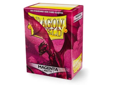 SLEEVES Dragon Shield MATTE - Magenta (100ct)