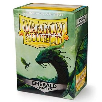 SLEEVES Dragon Shield Matte Emerald (100ct)
