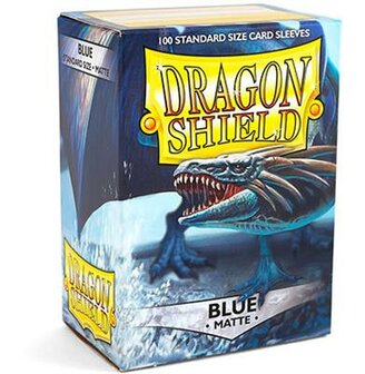 SLEEVES Dragon Shield MATTE - Blue (100ct)