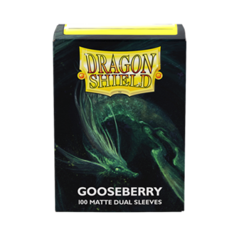 SLEEVES Dragon Shield Matte dual Gooseberry 100ct