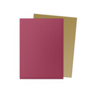 SLEEVES DS Matte Dual Pomegranate &amp; Gold (100)