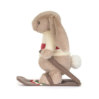 Jellycat Bashful Bunny Gold Medal Ski Outfit