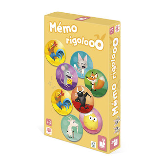 Janod Spel &ndash; Memo rigolooo