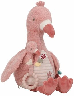 Little Dutch activ. knuffel flamingo 