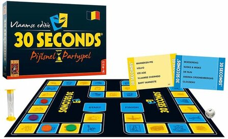 30 Seconds &reg; Vlaamse Editie - Partyspel 999 Games