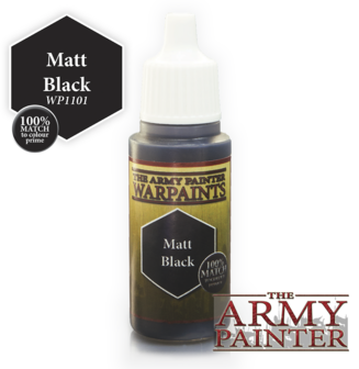 The Army Painter Matt Black Acrylic WP1101