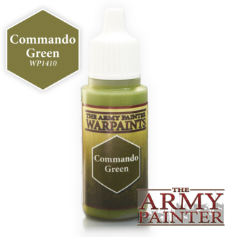 The Army Painter Commando Green Acrylic WP1410