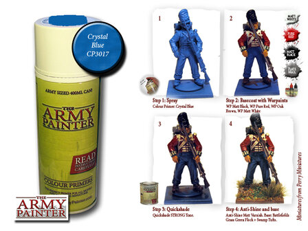 The Army Painter Crystal Blue Primer CP3017