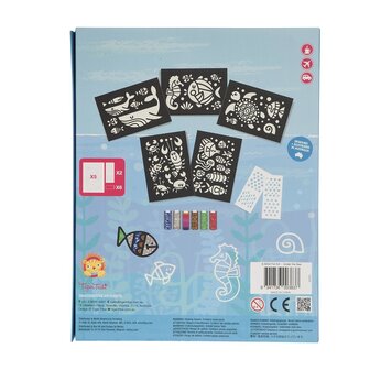 Tiger Tribe Foil Art - Under the Sea