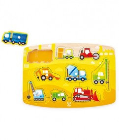 Hape Construction Peg Puzzle