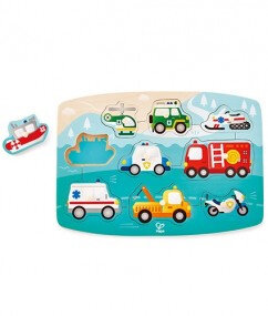 Hape Emergency Peg Puzzle