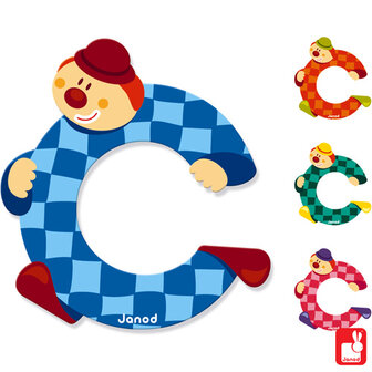 Janod Clown Letter C