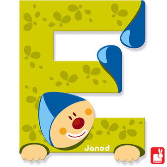 Janod Clown Letter E