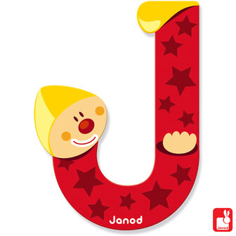 Janod Clown Letter J