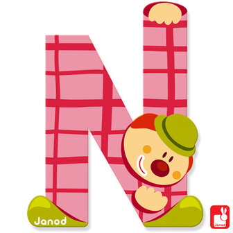 Janod Clown Letter N