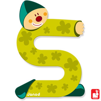 Janod Clown Letter S