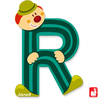 Janod Clown Letter R