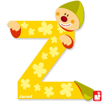 Janod Clown Letter Z