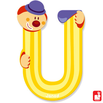 Janod Clown Letter U