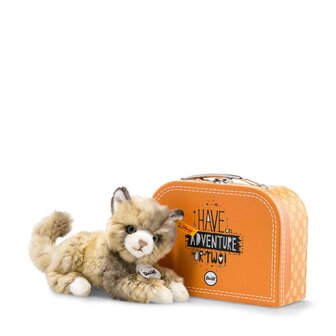 Steiff Lucy Cat in Suitcase 099472