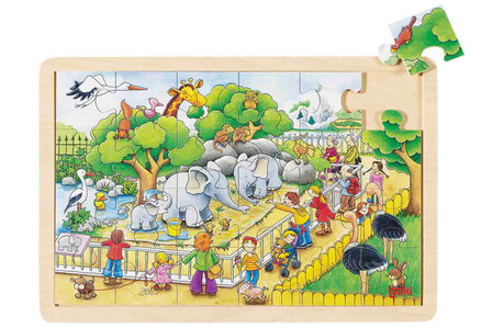 Goki Puzzel De Zoo