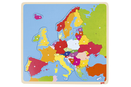 Goki Puzzel Europa