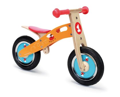 Scratch Loopfiets small Racende vliegen