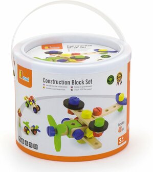 Viga Toys Constructie bouwset - 48 delig