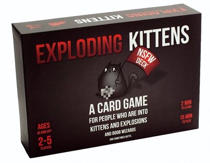 Exploding Kittens NSFW Deck