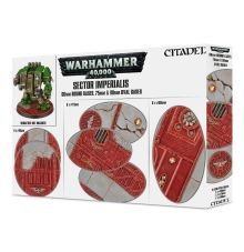 Citadel Sector Imperialis 66mm Round &amp; 75/99mm Oval Bases