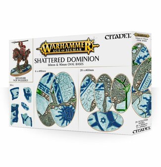 Age of Sigmar Shattered Dominion 60mm & 90mm Oval Bases