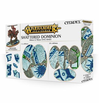 Age of Sigmar Shattered Dominion 60mm & 90mm Oval Bases