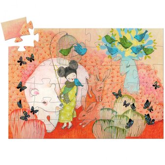 Djeco Silhouette Puzzle Kokeishi