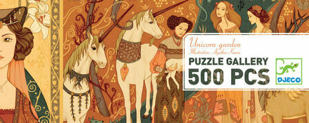 Djeco Gallery Puzzle- Unicorn Garden