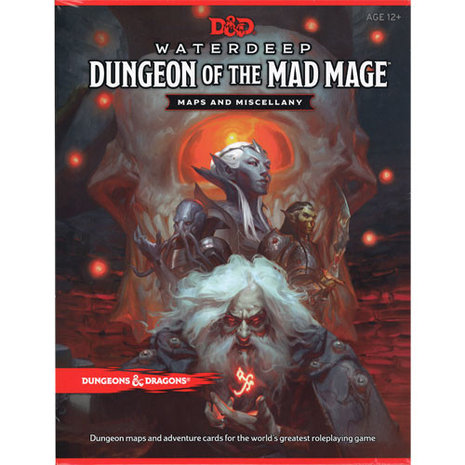 D&D 5.0 Waterdeep Dungeon of the Mad Mage Maps and Miscellany 