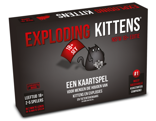 Exploding Kittens NSFW 18+ NL