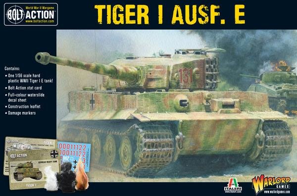Bolt Action Tiger 1 Ausf. E Heavy Tank