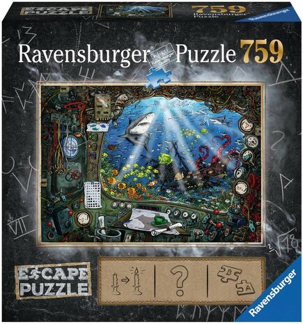 Ravensburger Escape Puzzel 4 In de Onderzeeër