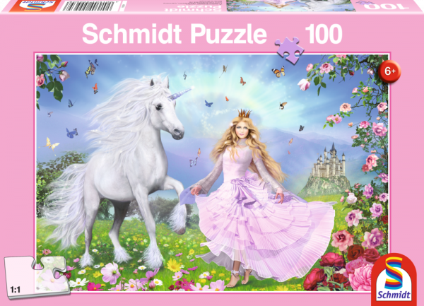 Schmidt Puzzel Prinses en de Eenhoorn