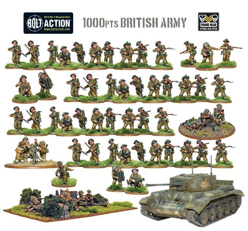 Bolt Action British Army Starterset