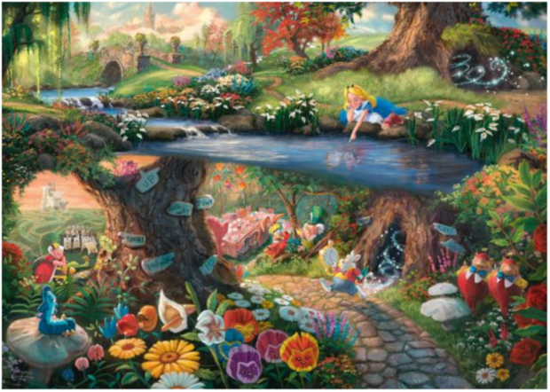 Schmidt Puzzel Disney Alice in Wonderland