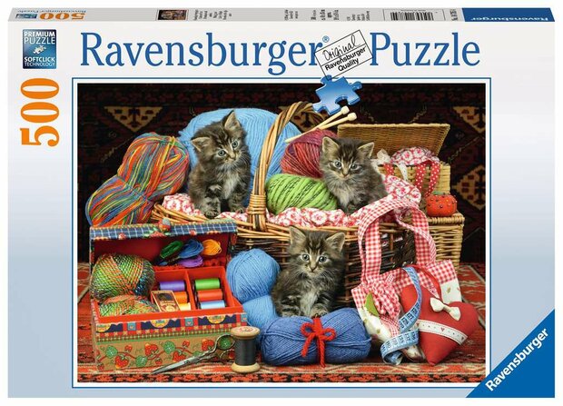Ravensburger Puzzel Wollige Katjes